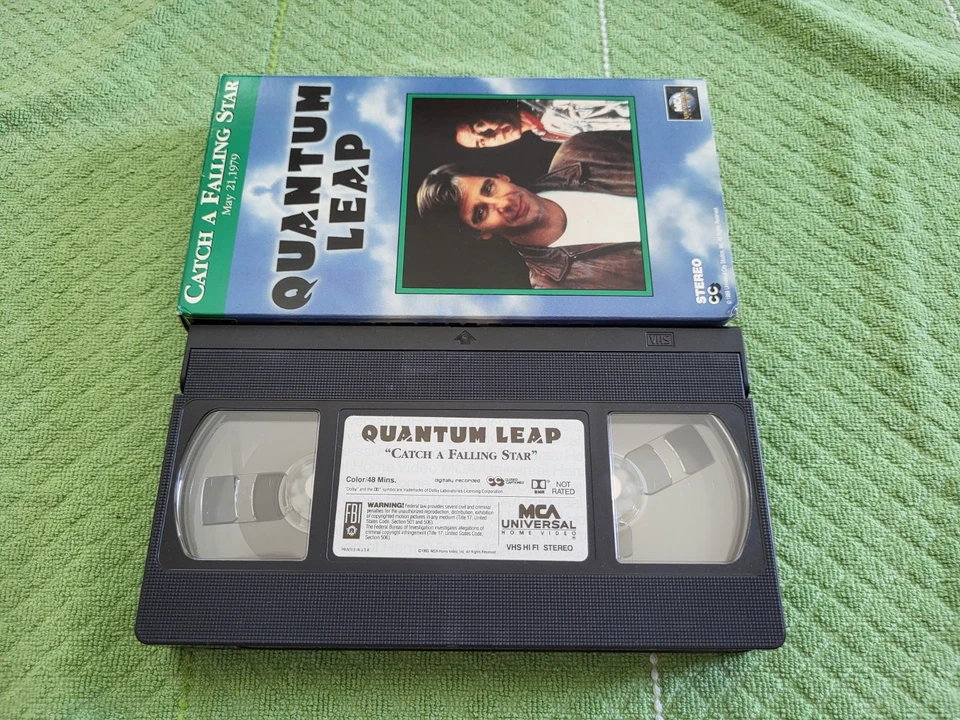 Quantum Leap: Catch a Falling Star (VHS, 1989, Universal) - Excellent - Image 3 of 3