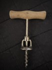 Vintage Wood Handle Bell Corkscrew Wine Bottle Opener Made in Italy — photo 1