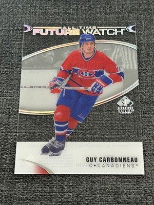 Guy Carbonneau 2020-21 SP Signature Edition All-Time Future Watch Acetate #368