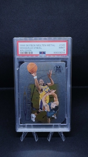 1998 Skybox Molten Metal Xplosion Shaquille O'Neal #145 PSA 9