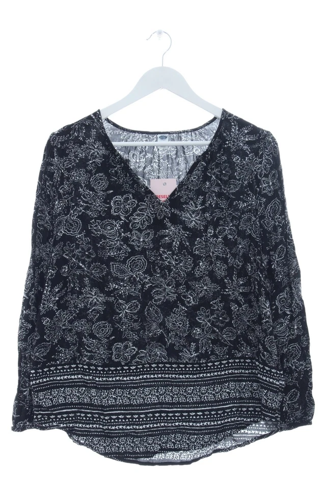 OLD NAVY Blouse à manches longues Dames Blouse T EU 40 noir-blanc - Photo 1/4