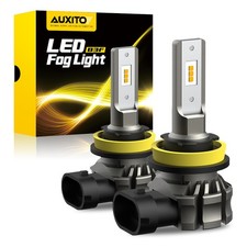 AUXITO H11 H8 H9 LED Bulbs Golden Yellow Super Bright Fog Lights High Power