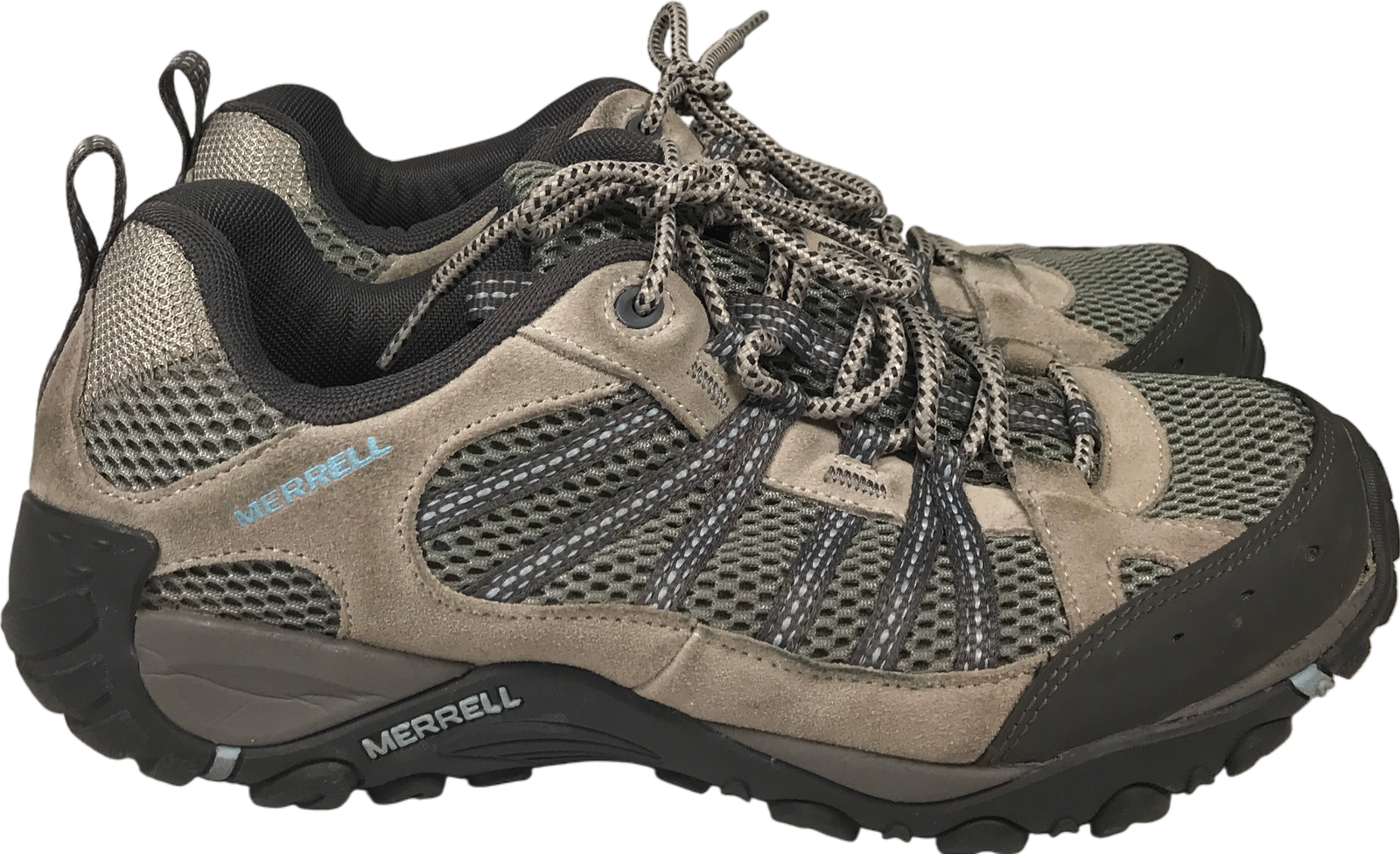 Merrell Scarpe da Escursionismo Donna Beige Grigio Yokota Ventilatore Stringate 11