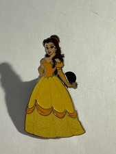 Disney Parks 2024 Belle Sparkle Glitter Dress Beauty and The Beast Disney Pin G1