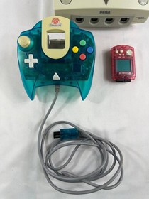 Sega Dreamcast HKT-3020 White Console with Controller