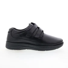 Drew Mansfield Mens Black Extra Extra Wide 6E Lifestyle Sneakers Shoes