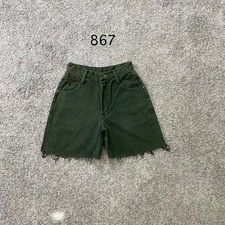 Vintage Wrangler Shorts Women actual 24x5 USA 90s Distressed