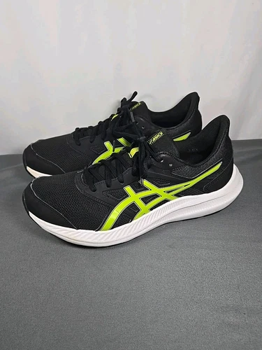 Asics Jolt 4 1011B603 Sneakers Uomo 12 Nero Scarpe da Corsa Atletica Nero Lime