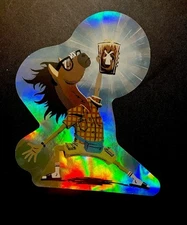 Dutch Bros National Cold brew Irredecent Horse Sticker