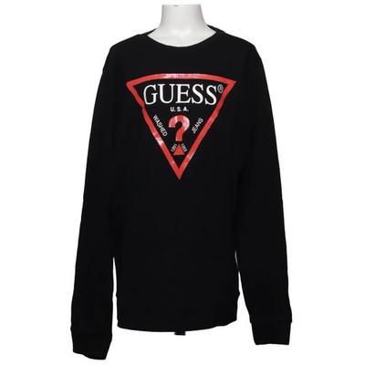 Guess, Sweatshirt, Größe: 176, L73Q09_A K5WKD, Schwarz, Baumwolle, Print #mgm