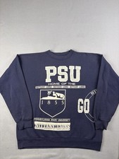 Vintage Penn State University Sweatshirt Size XL Fits Small Blue Nittany Lions