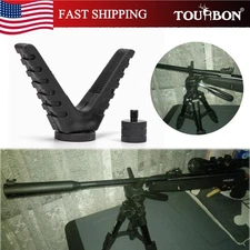 Tourbon Plastic V Camera Tripod Gun Rest Stick for Shooting Hunting Accessories