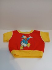 Vtg 60s 70s Disney Shirtees Donald Duck Pullover Size 9 Months