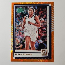 Sarah Strong 2025-26 Donruss Rated Prospect #69 Orange Explosion /99 UConn