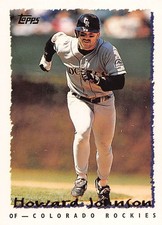 Howard Johnson 1995 Topps 206  Colorado Rockies