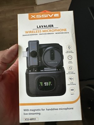 Wireless Mikrofon Usb C. With Magnetic for Hand Free Microphone, Lifestreaming