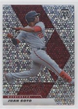 2021 Panini Mosaic Quick Pitch Silver Mosaic Prizm Juan Soto #113 0xl5