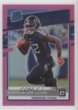 2020 Panini Donruss Optic Rated Rookies Pink Prizm Darrynton Evans #183 fm0