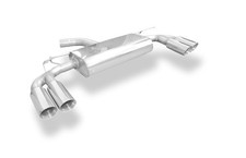 FOX Sportauspuff ESD DUPLEX je 2x80mm für Seat Leon 5F 1.5l starre Hinterachse