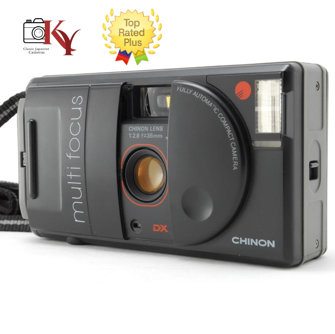 CHINON multi focus コンパクトカメラ　0227o299 Swift shooter: The Chinon Auto 3001 has the functions and