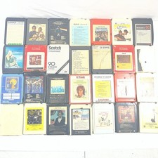 8-track lot Assorted Genres Country Folk Classical Oldies 28 Total