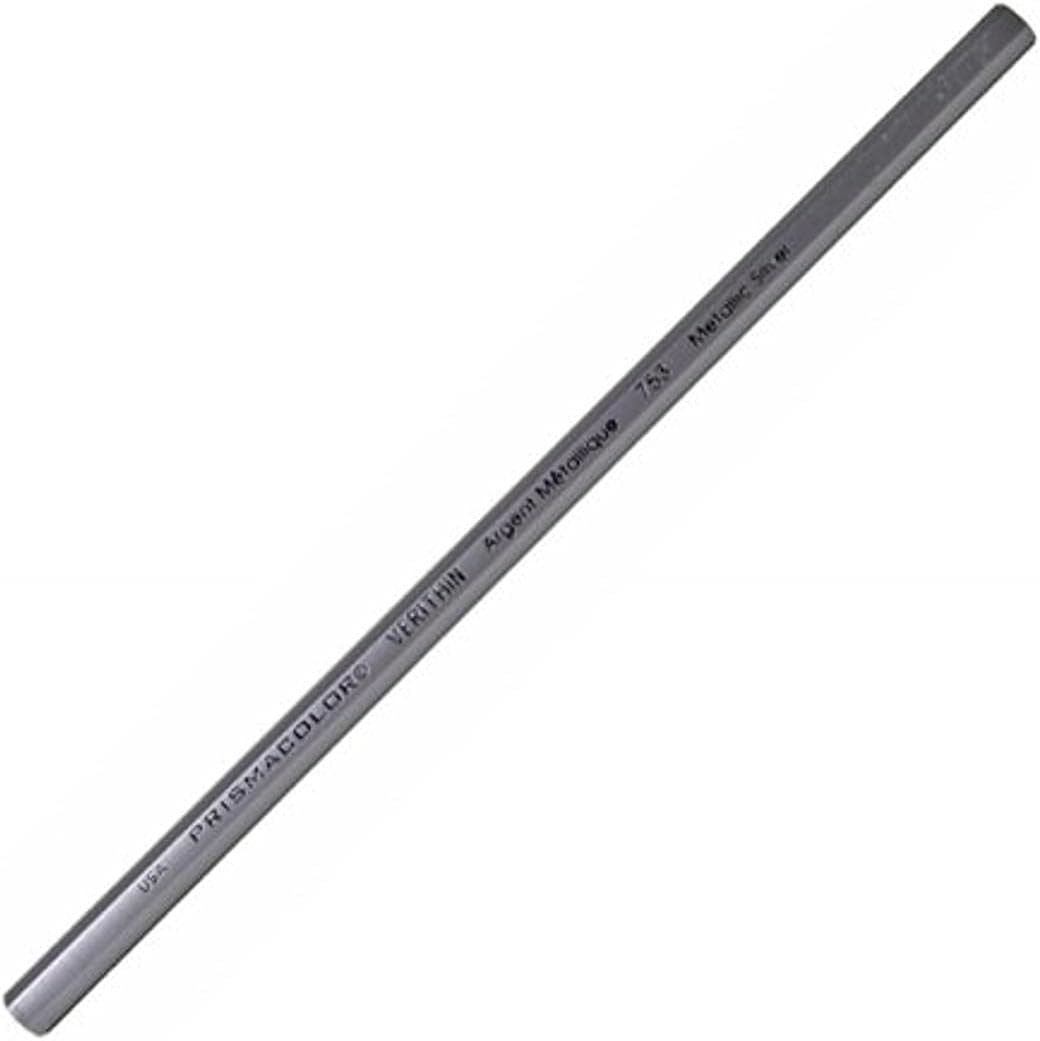 Prismacolor Verithin Colored Pencils, Metallic Silver, (0246