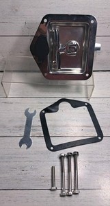 Truck Tool Box Latch Replacement 304 Stainless Steel Folding T-Handle Missing Ke