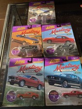 Lot Of 7 1968 Mustang GT 1967 SHELBY GT NIP JOHNNY LIGHTNING NEW FORD
