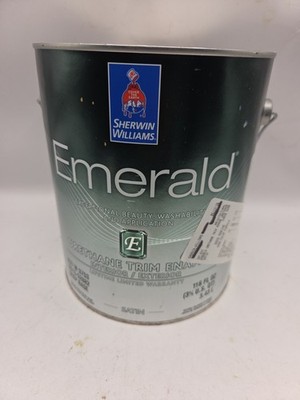 1 Gallon Sherwin Williams Emerald Interior/Exterior Satin Color 9659 Marine