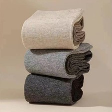 3 pairs women's spring autumn style mid tube black gray knee high socks