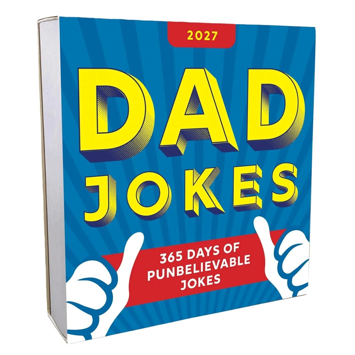 Dad Jokes Desk Calendar 2027, Desk Calendars, Day To View, Humour, Gift