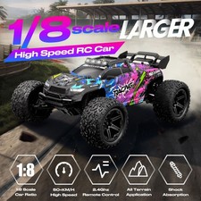 1:8 High Speed RC Car 2WD, 50KM/H Proportional Remote Control Off Road RC Truck