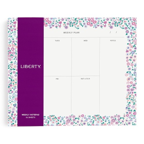 Galison Liberty Cooper Dance Weekly Notepad - Image 2