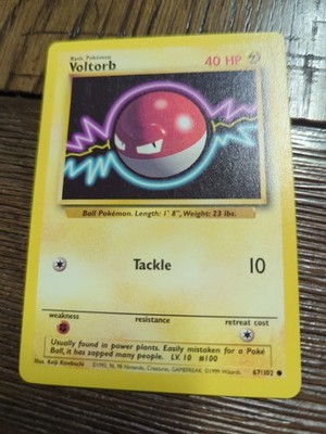 Voltorb 067/102 Base Set Regular