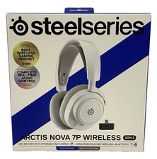 SteelSeries Arctis Nova 7P Wireless Gen2 Gaming Headset Multi-Platform White-New