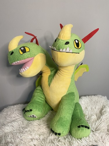 Build A Bear Barf Belch How to Train Your Dragon Two Headed Plush Ruffnut - Picture 2 of 2