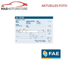 GLÜHKERZE GLÜHKERZEN FAE 74155 P FÜR OPEL VECTRA B,VECTRA B CC 2.0 DI 16V 2L