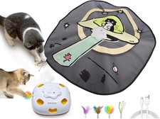 4 in 1 Interactive Cat Toys - Automatic Cat Toys for Indoor Cats  Kittens, 8...