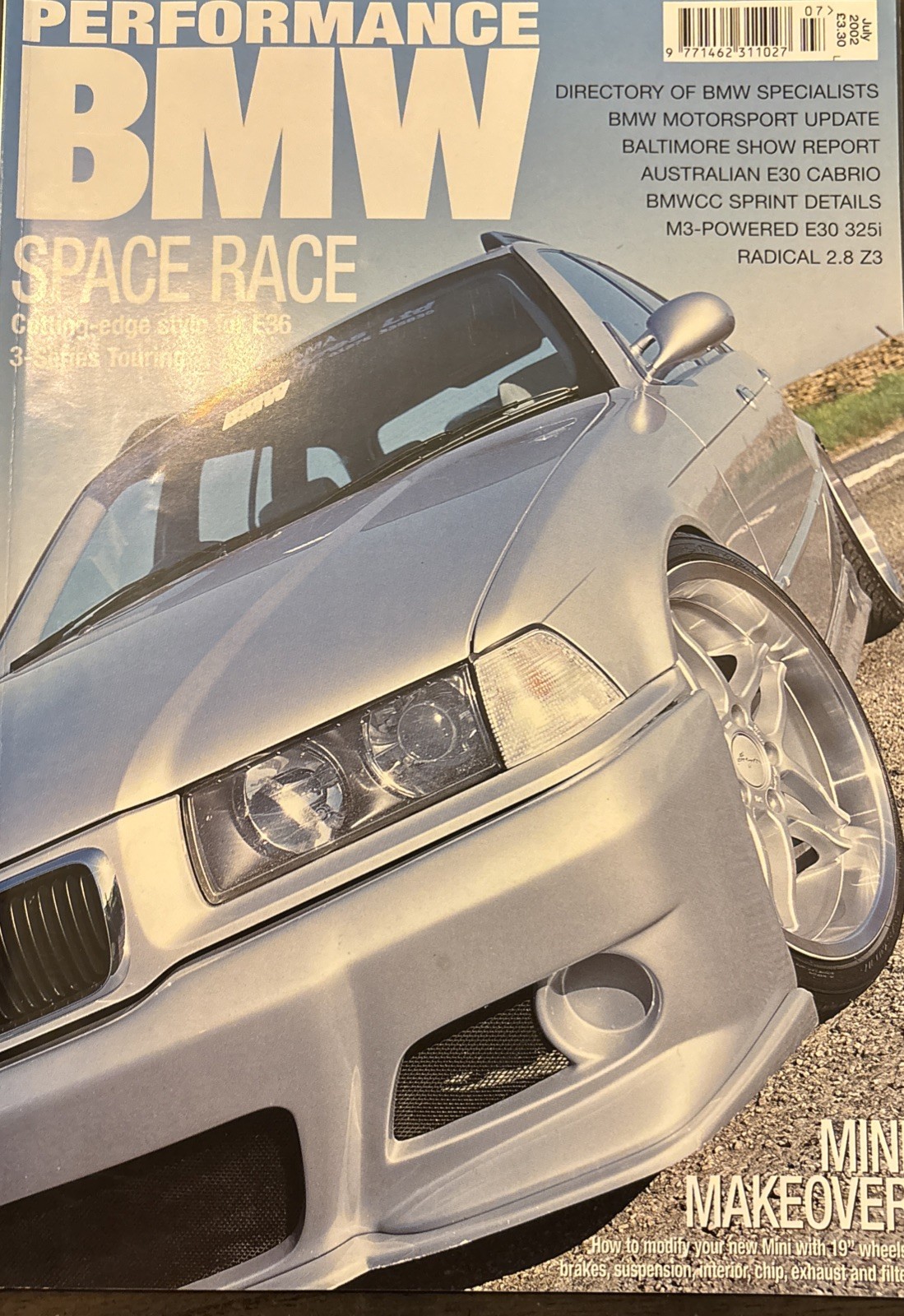Performance BMW Magazine, July 2002. NM