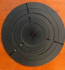 Technics SL 1600 1610 MK2 Automatic Turntable Slotted Platter Mat OEM