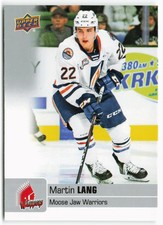 2019 Martin Lang Upper Deck CHL Rookie