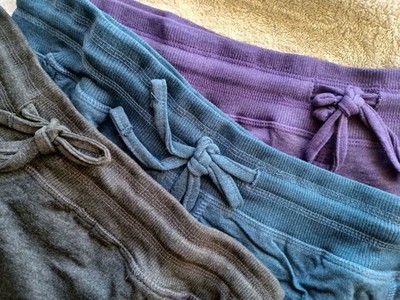 Ladies Sexy Basics Shorts 3 Pair Purple Grey Blue Suze 2XL New