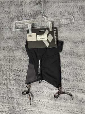 Black Diamond Cirque Gaiter Black Large The Back Country Brand New MSRP 69.99