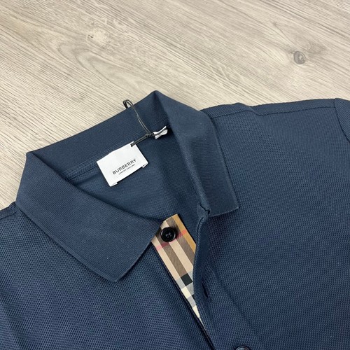 Burberry 'Hartford' Polo Shirt - Navy - Picture 4 of 4