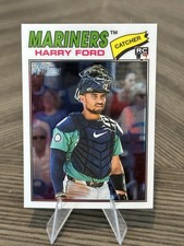 2026 Topps Heritage Harry Ford #59 Chrome Parallel Seattle Mariners RC