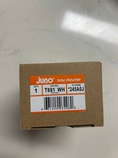 Juno Trac-Master T691 WH White Track Lighting Head Fixture - New In Box