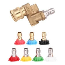 Universal  Pressure Washer  Nozzle Tips And  Connect Pivot Adapter1996