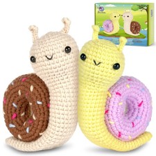 Crochet Kit for Beginner, Crochet Starter Kit w Step-by-Step Video Tutorials,...