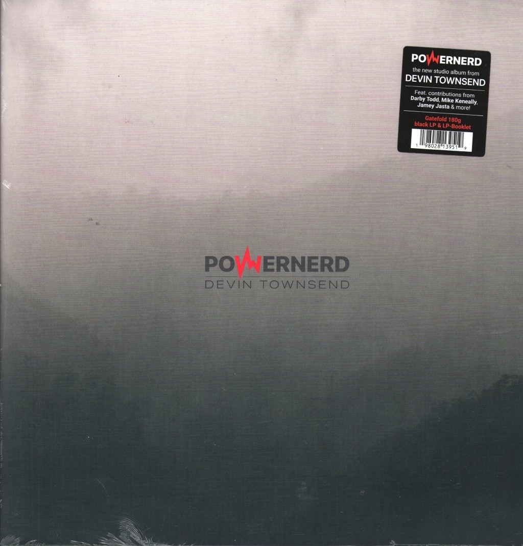 Devin Townsend Powernerd LP vinyl Europe Insideoutmusic 2024 180g black vinyl in