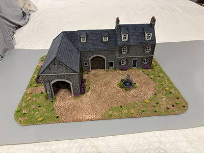 #ad #ad 28mm 1 56 3D Printed Painted French Stone Farm WW2 Bolt Action farm 1 $160.00